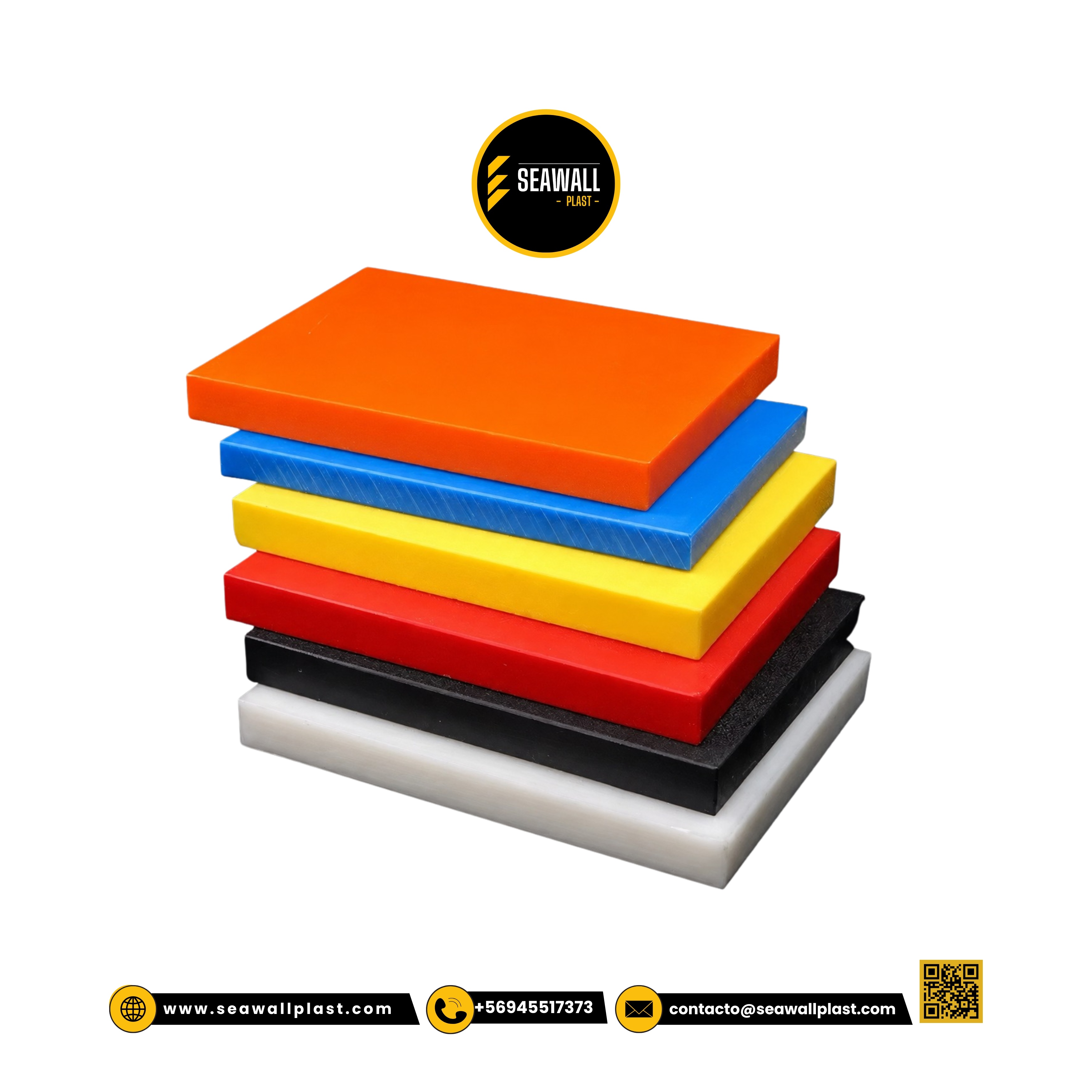 Planchas HDPE en colores
